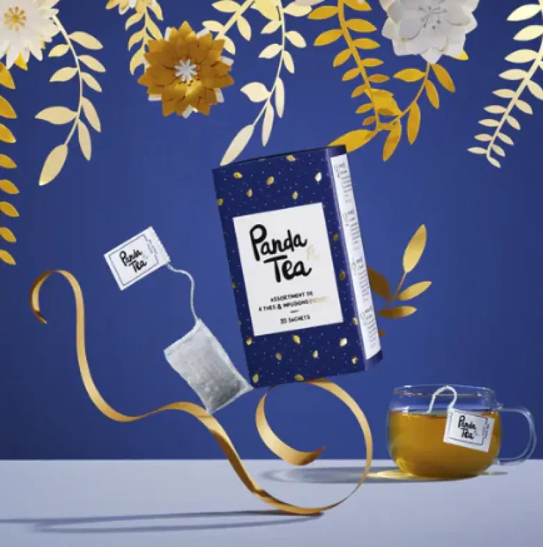 Coffret de Noël Panda Tea - boîte de 20 sachets