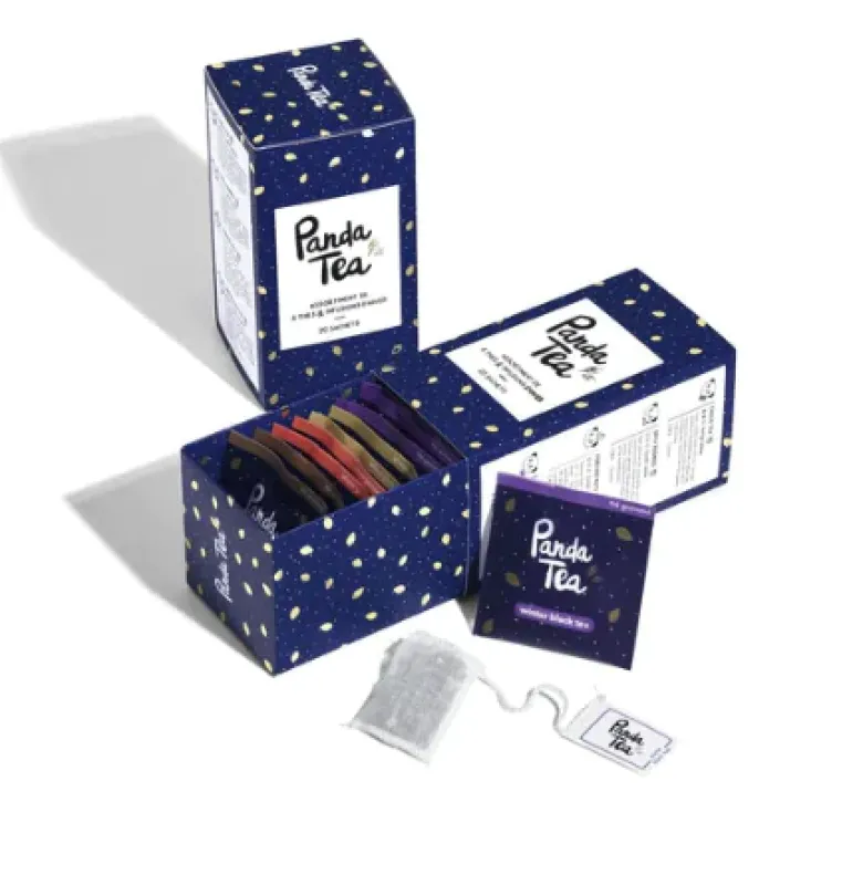 Coffret de Noël Panda Tea - boîte de 20 sachets