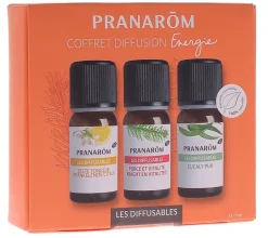 Coffret diffusion énergie les diffusables Pranarom - coffret de 3 flacons de 10ml