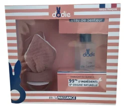 Coffret Eau de senteur Dodie - flacon de 50ml + doudou de dentition offert