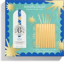 Coffret eau parfumée et diffuseur Vanille soleil Roger & Gallet - coffret de 2 produits