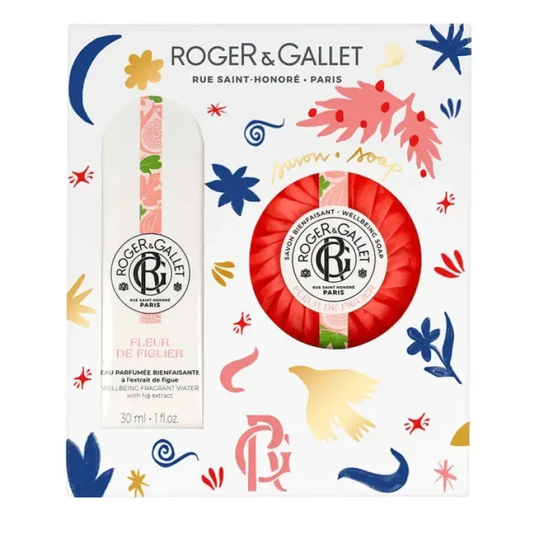 Coffret fleur de figuier Roger & Gallet - coffret de 2 produits