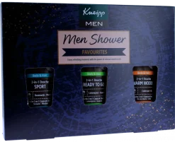 Coffret Men Shower Favourites Kneipp - coffret de 3 produits