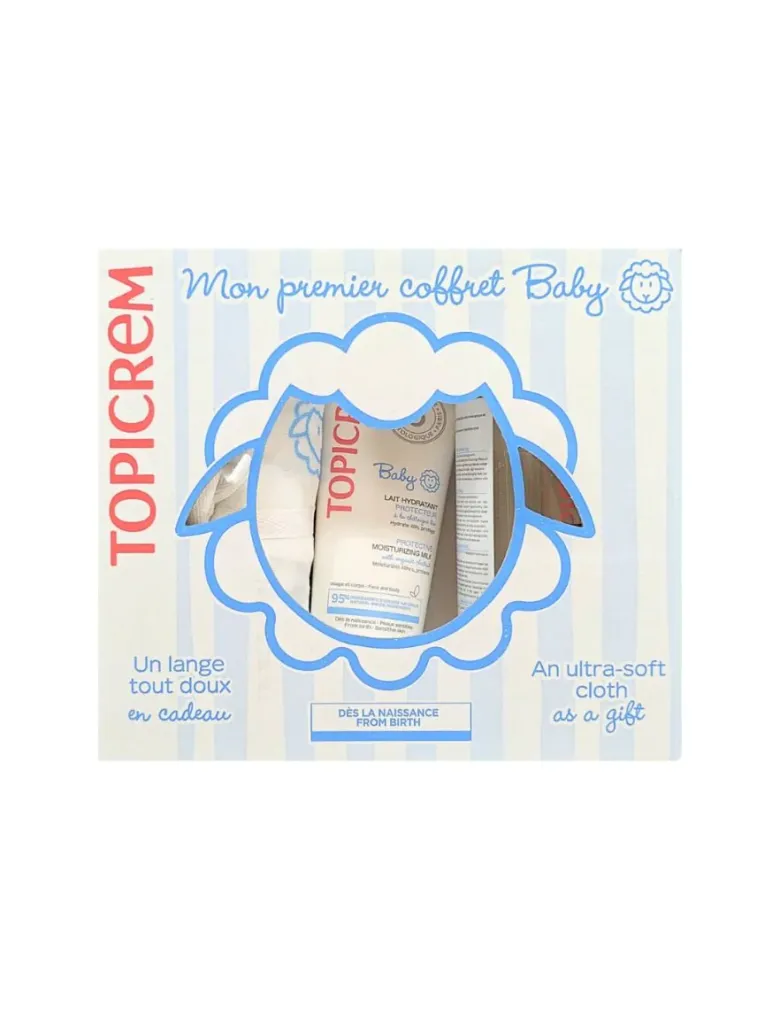 Coffret Mon premier coffret baby Topicrem - coffret de 3 produits