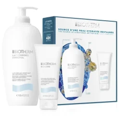 Coffret peau hydratée restaurée hydratation corps et mains Biotherm - coffret de 2 produits
