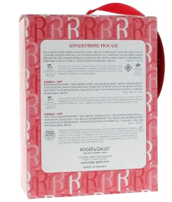 Coffret Printemps Gingembre rouge Roger & Gallet - flacon de 100 ml
