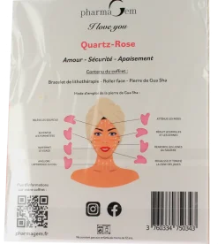 Coffret quartz-rose I love you PharmaGem - coffret de 3 produits