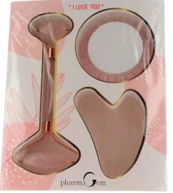 Coffret quartz-rose I love you PharmaGem - coffret de 3 produits