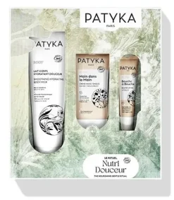 Coffret Rituel Nutri douceur bio Patyka - coffret contenant 3 produits