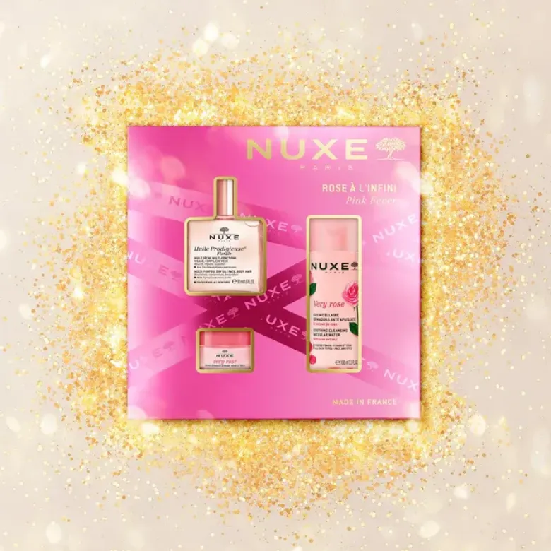 Coffret rose à l'infini Nuxe - coffret de 3 produits