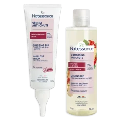 Coffret routine capillaire anti-chute Natessance - coffret de 2 produits