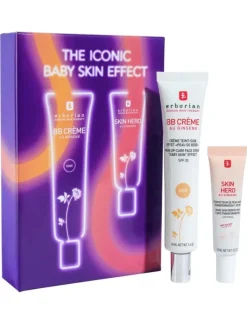 Coffret The Iconic Baby Skin Effect teinte Doré Erborian - coffret de 2 produits