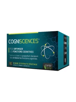 Cogni'sciences amélioration mémoire et concentration Santé verte - 60 comprimés