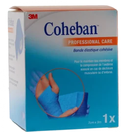 Coheban Bande de contention cohésive 3M - bande de 3 m x 7 cm