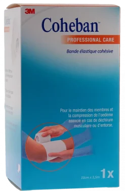 Coheban Bande de contention cohésive 3M - bande de 3,5 m x 10 cm