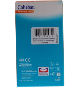 Coheban Bande de contention cohésive 3M - bande de 3,5 m x 10 cm