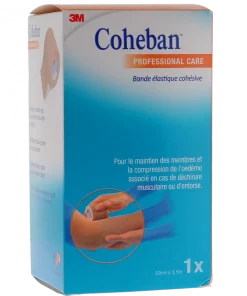 Coheban Bande de contention cohésive 3M - bande de 3,5 m x 10 cm