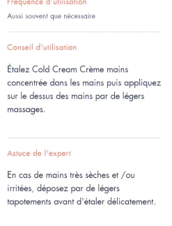 Cold Cream crème mains concentrée Avène