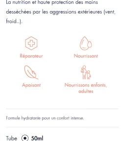 Cold Cream crème mains concentrée Avène