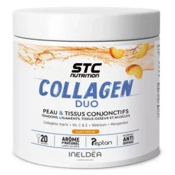 Collagen duo goût pêche STC Nutrition - pot de 230g