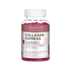 Collagen express Biocyte - pot de 45 gummies