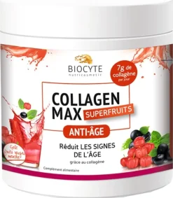 Collagen Max Superfruits Biocyte - pot de 260 g