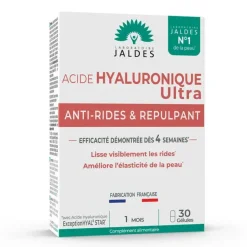 Collagène acide hyaluronique ultra anti-âge Jaldes - boîte de 30 gélules