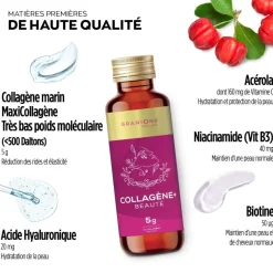 Collagène+ beauté 5g Granions - boite de 8 shots de 50ml