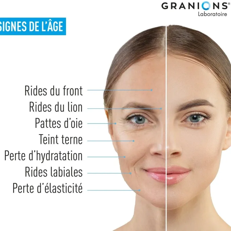 Collagène+ beauté 5g Granions - boite de 8 shots de 50ml
