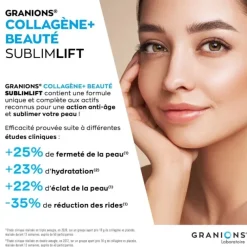 Collagène+ beauté Sublimlift goût chocolat Granions - pot de 300g