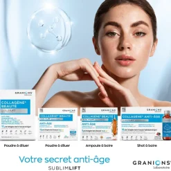 Collagène+ beauté Sublimlift Granions - boite de 10 sachets
