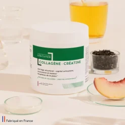 Collagène Créatine goût thé pêche Lescuyer - pot de 200g