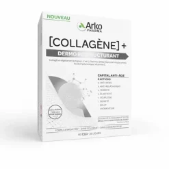 Collagène+ dermo restructurant Arkopharma - boite de 60 gélules