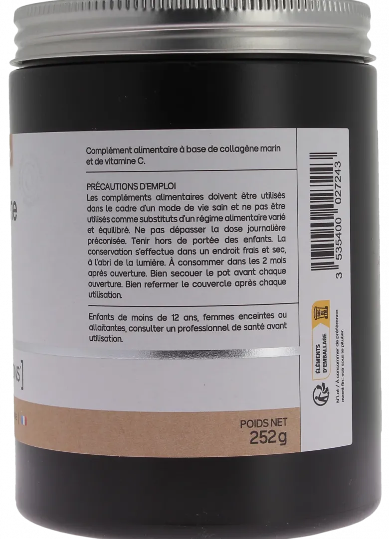Collagène marin articulations Nat&Form - pot de 252g