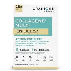 Collagène+ Multi type I-II-III-V-X Granions - pot de 260g