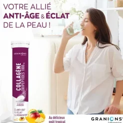 Collagène tripeptides 1000mg Granions - tube de 18 comprimés effervescents
