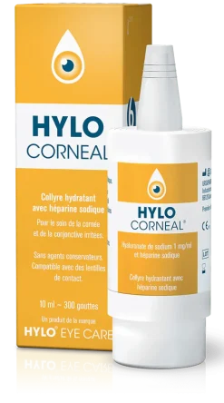 Collyre Hylo corneal Ursapharm – hydratant, flacon 10 ml
