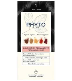 Coloration permanente aux pigments végétaux Phyto - 4 produits