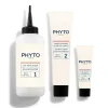 Coloration permanente 7.3 blond doré Phyto - lait révélateur et crème colorante de 50ml