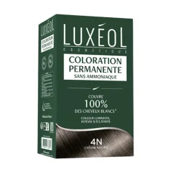 Coloration permanente sans ammoniaque Luxéol - un kit