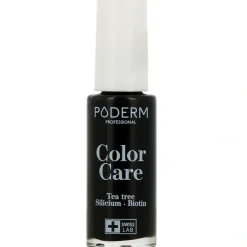 Color Care Vernis à ongles Black 502 Poderm - flacon de 8ml