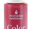 Color Care Vernis à ongles Rouge Rose 797 Poderm - flacon de 8ml
