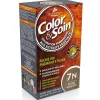 Color & soin coloration permanente Blond noisette 7N Les 3 chênes - 1 kit