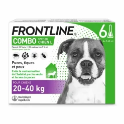 Combo Spot-On chien 20-40 kg Frontline