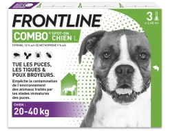 Combo Spot-On chien 20-40 kg Frontline