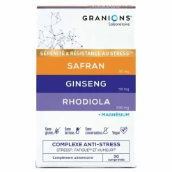 Complexe anti-stress Granions - boite de 30 comprimés