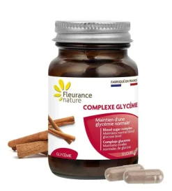 Complexe glycémie Fleurance Nature - pot de 30 gélules