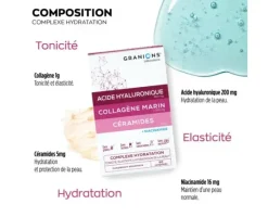 Complexe hydratation peau Granions - boite de 60 comprimés