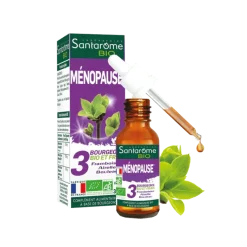 Complexe Ménopause Bio Santarome - flacon de 30 ml