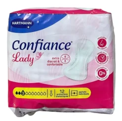 Confiance Lady Protections anatomiques absorption 3 Hartmann - 12 protections anatomiques